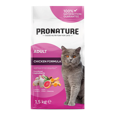 Pronature Adult Cat Chicken Formula (Daily Protect) 1,5kg
