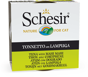 Schesir For Cat Jöle İçerisinde Ton Balıklı ve Lambukalı Kedi Maması 85g