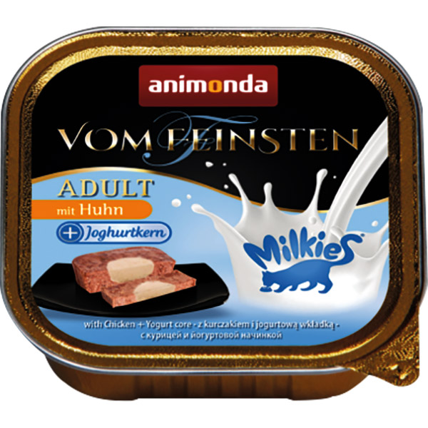 Animonda Vom Feinsten Milkies Tavuklu Yoğurtlu Yaş Kedi Maması