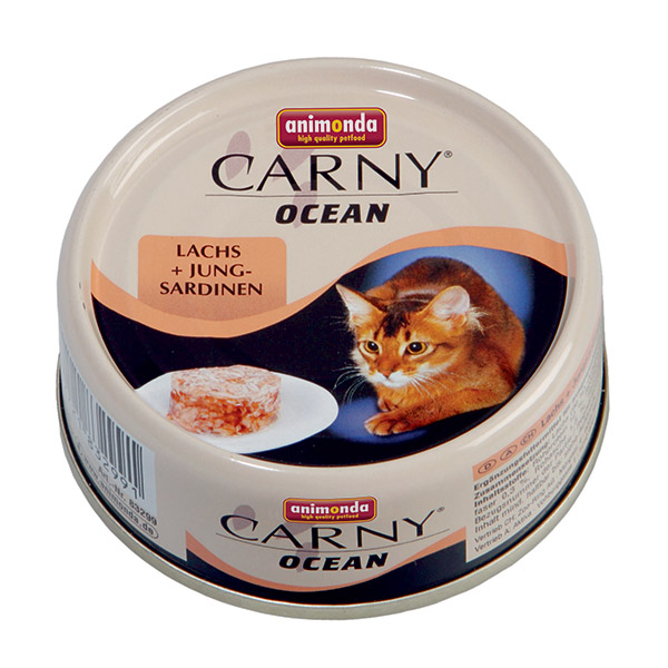 Animonda Carny Ocean Somon ve Sardalyalı Konserve Kedi Maması