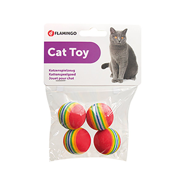 GÖKKUŞAĞI TOP 4CM 4LU PAKET