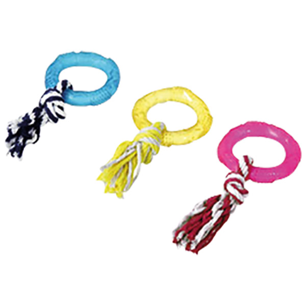 RENKLİ TIRTIKLI İPLİ HALKA 8CM