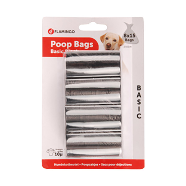 POOP TUVALET POŞETİ SİYAH 8X15