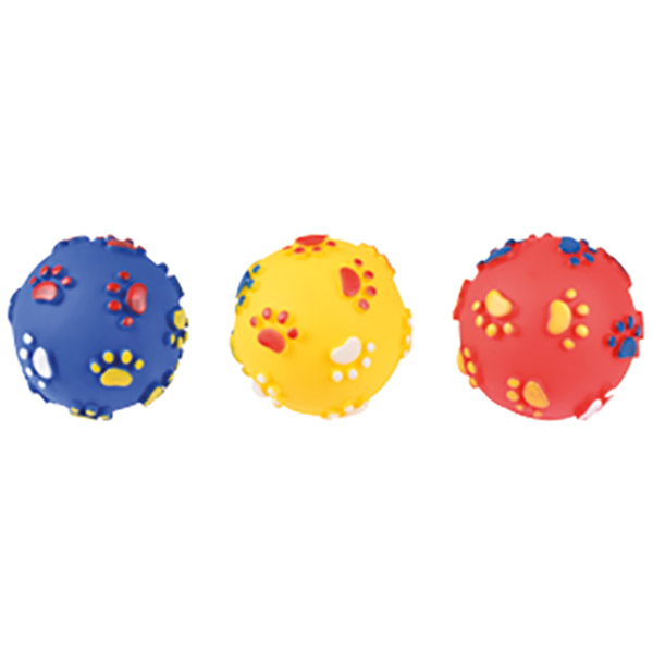 VİNİL PATİ DESENLİ TOP 7 CM