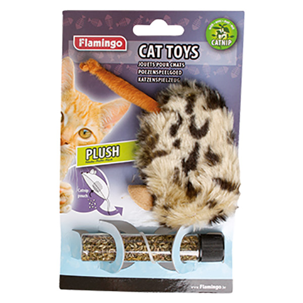 CATNİPLİ PELUŞ FARE