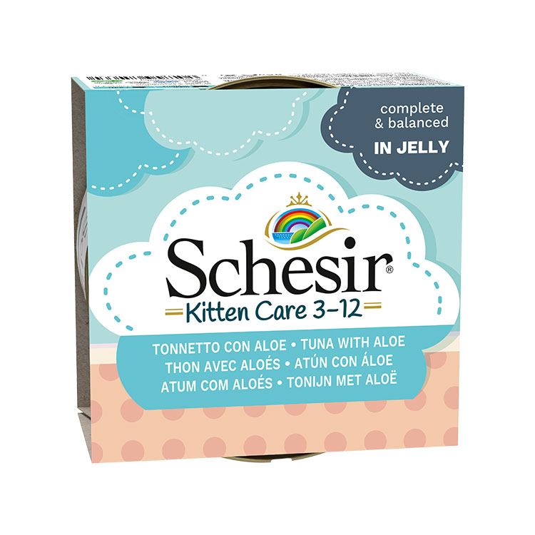 Schesir Ton Balıklı ve Aloeli Yavru Kedi Konservesi 85g - Image 2