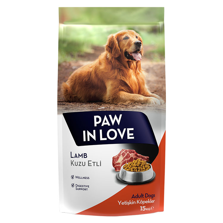 Paw In Love Yetişkin Köpek Kuzu Etli 15KG (Super Economic) - Görsel 3