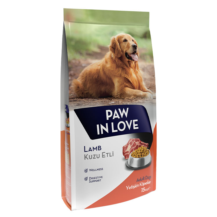 Paw In Love Yetişkin Köpek Kuzu Etli 15KG (Super Economic) - Görsel 2