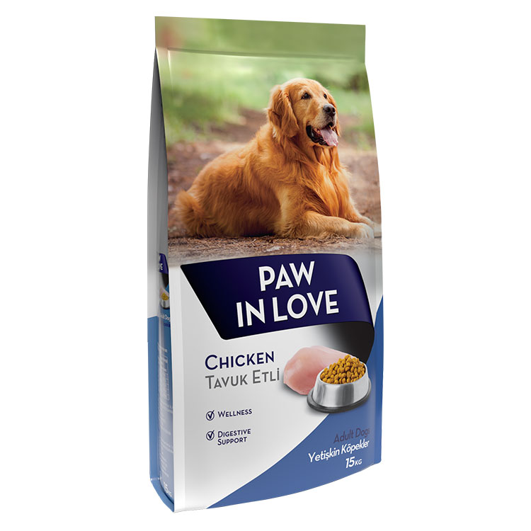 Paw In Love Yetişkin Köpek Tavuk Etli 15KG (Super Economic) - Görsel 2