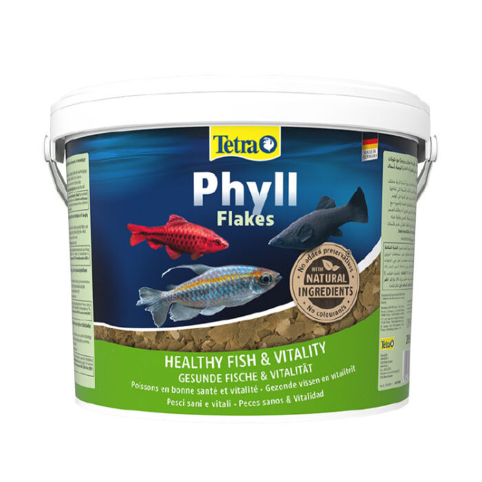 Tetra Phyll Flakes Bitkisel Tropikal Balık Yemi - 10LT - Anadolu Pet Grup