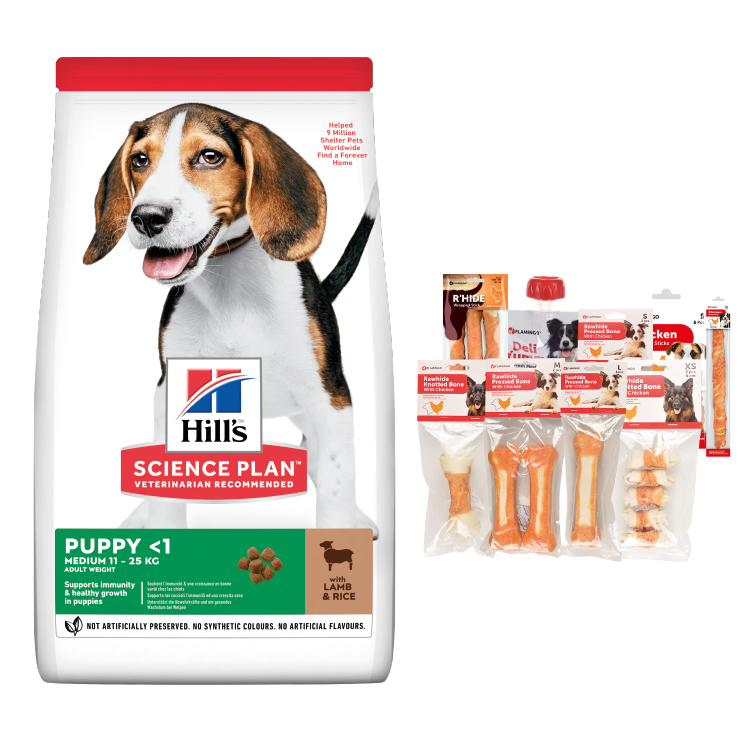 Hill's SP Kuzulu ve Pirinçli Orta Irk Yavru Köpek Maması 2.5KG - Görsel 2