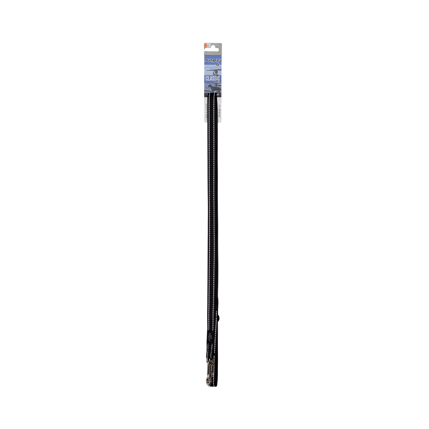 Rogz Utility Line Köpek Gezdirme Kayışı Large - Siyah - Image 3