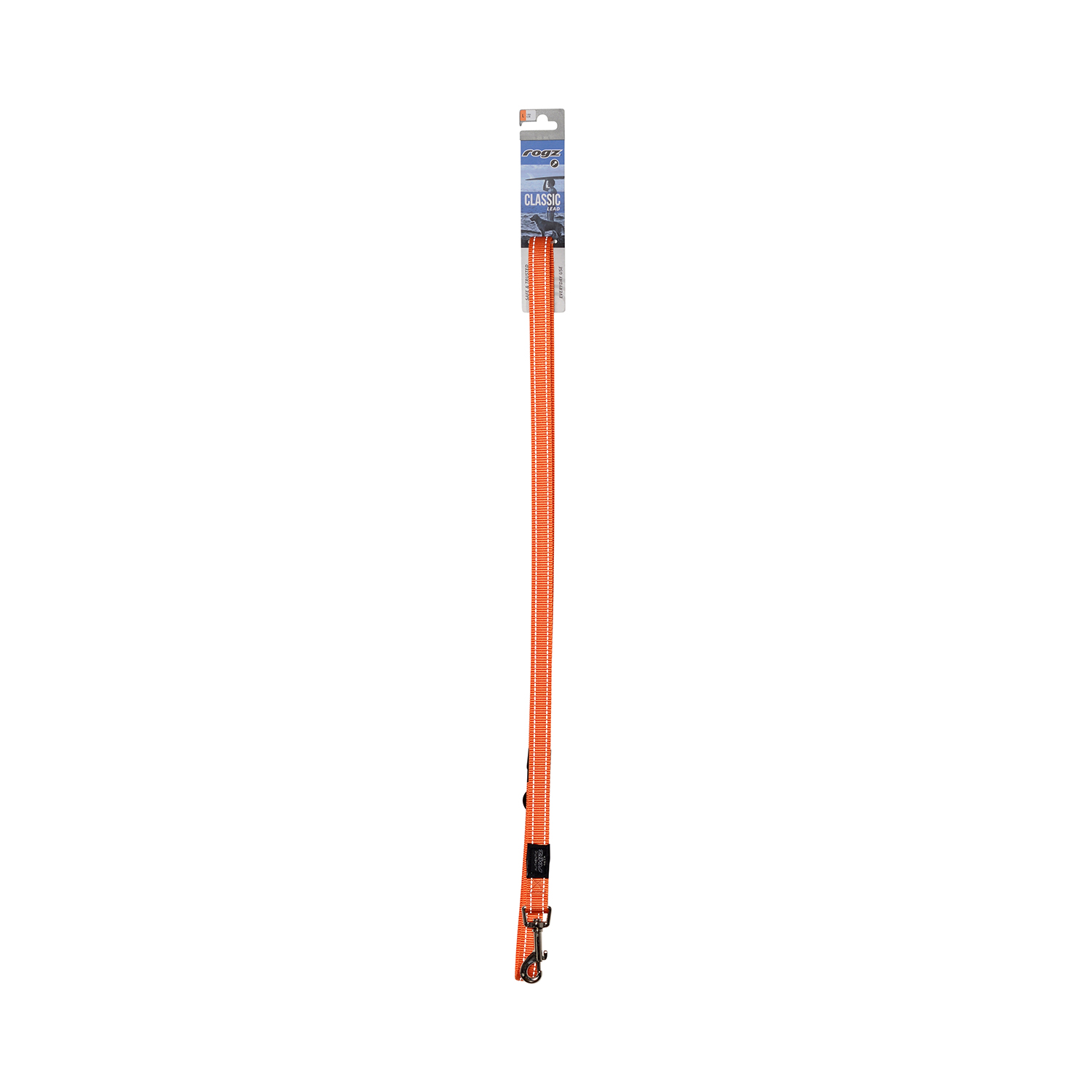 Rogz Utility Line Köpek Gezdirme Kayışı Large - Turuncu - Image 2