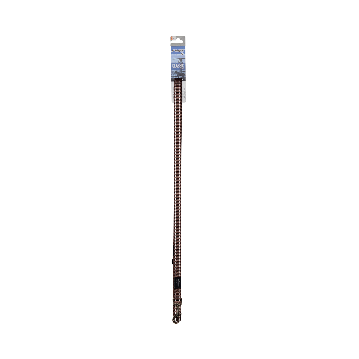 Rogz Utility Line Köpek Gezdirme Kayışı Large - Kahverengi - Image 2