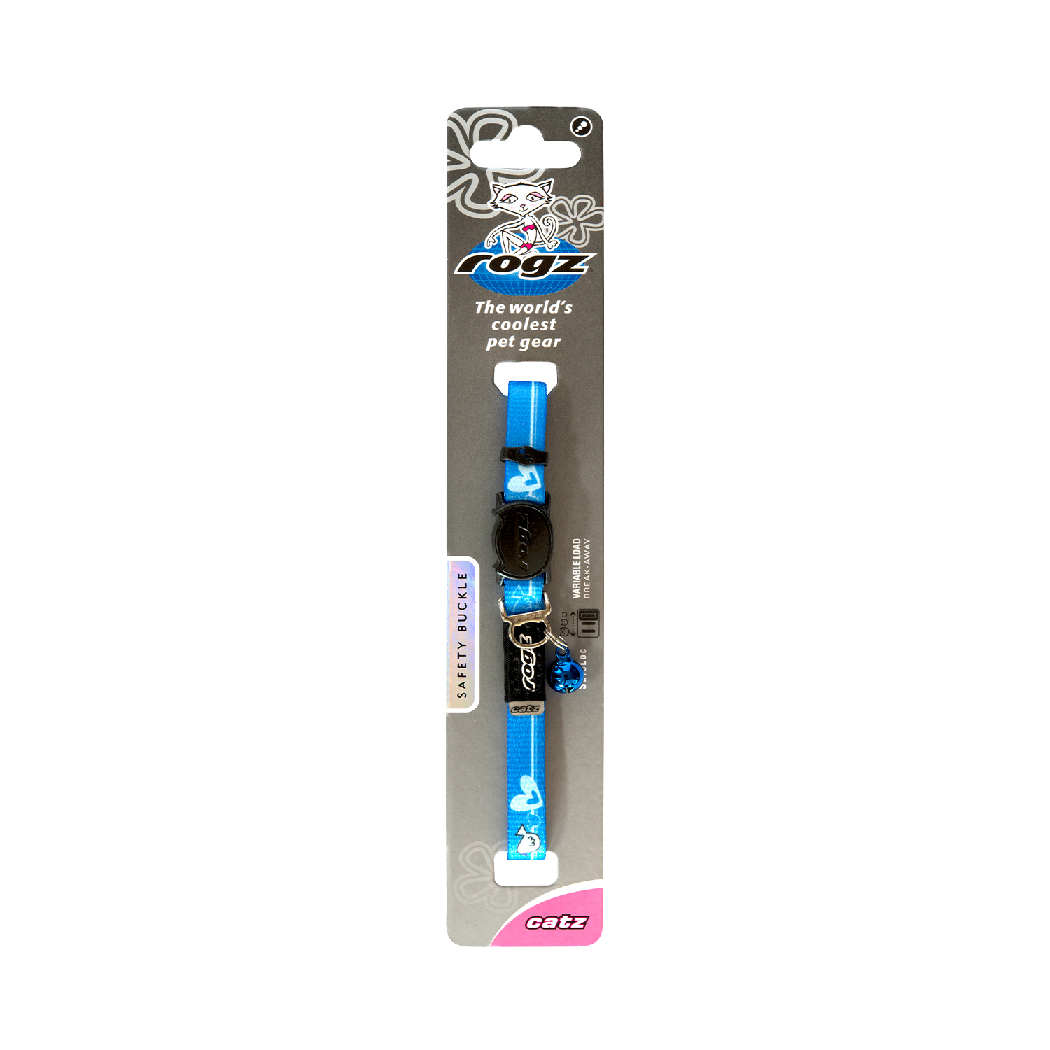 Rogz Catz Kiddycat Collar Kedi Boyun Tasması - Mavi - Görsel 2