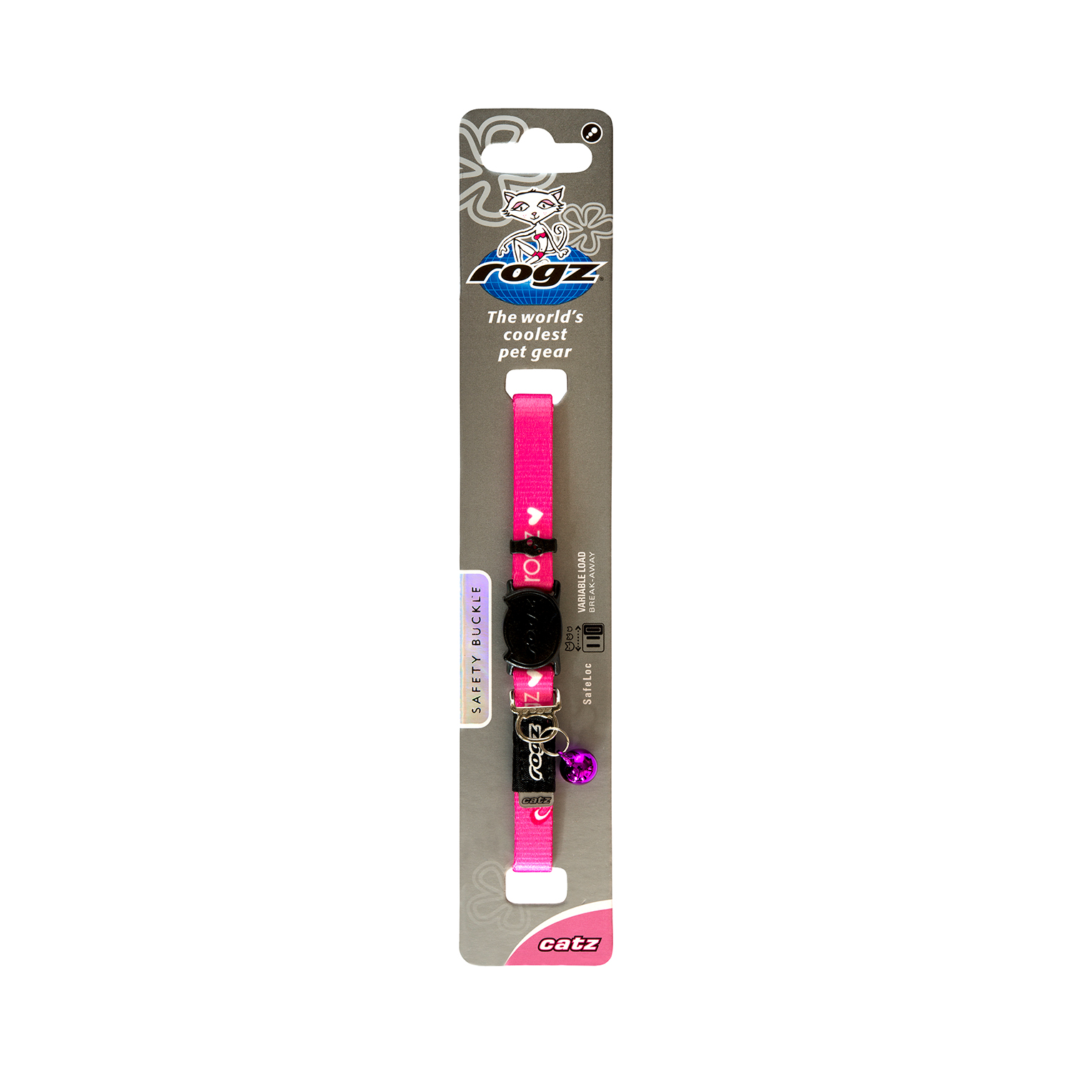 Rogz Catz Kiddycat Collar Kedi Boyun Tasması - Pembe - Görsel 3